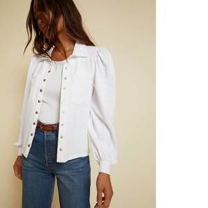 NWT Nation LTD DESTA FEMME TOP in OPTIC WHITE